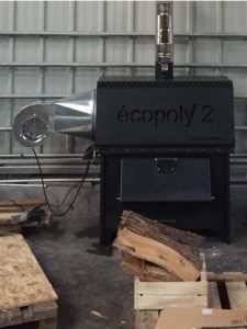 Installation chauffage au bois industriel
