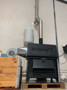 Installation générateur air chaud