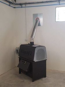 Installation chauffage au bois Ecopoly